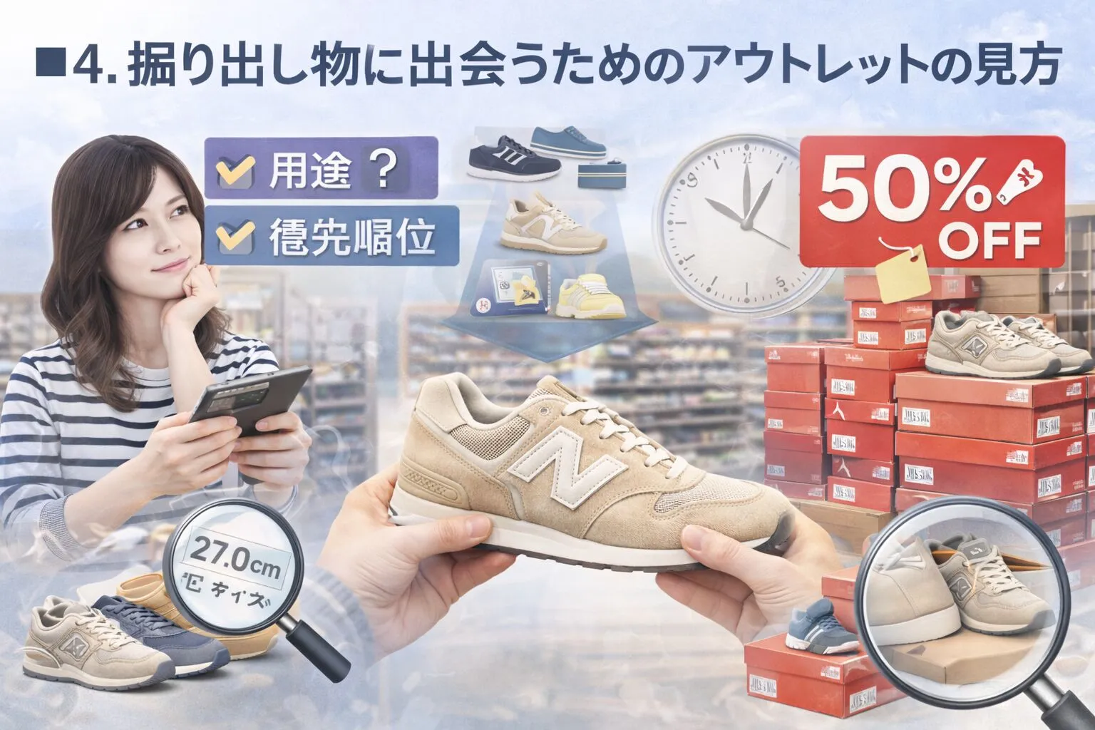 4. 掘り出し物に出会うためのアウトレットの見方.webp