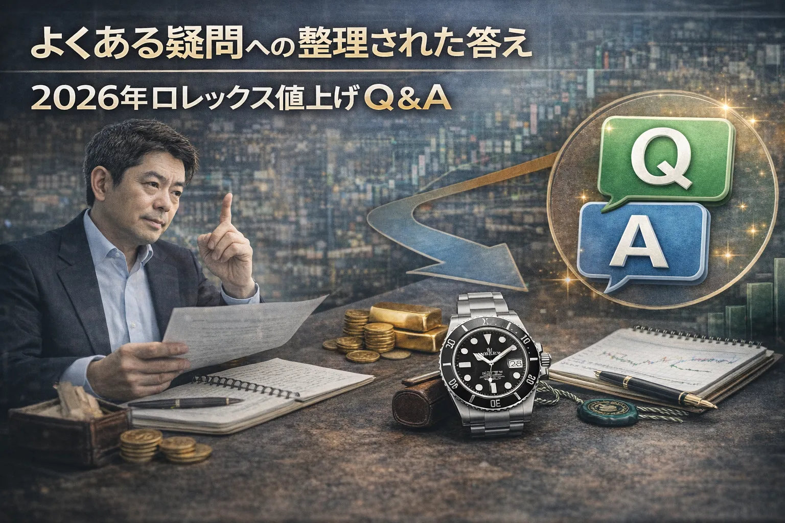 9. よくある疑問への整理された答え｜2026年ロレックス値上げQ&A.webp
