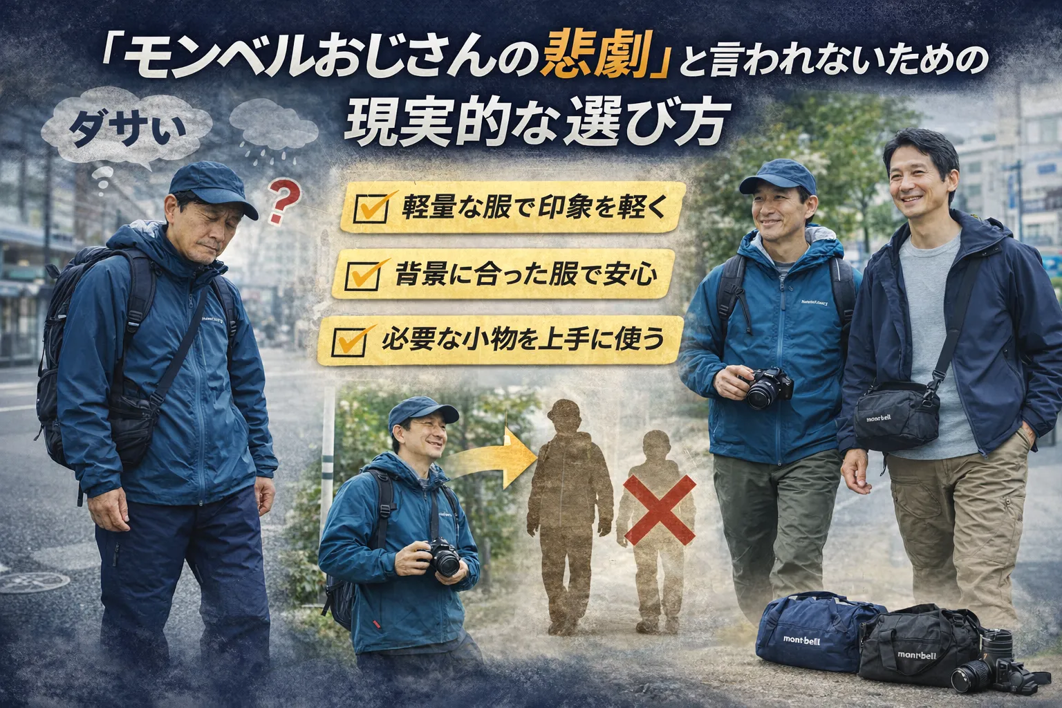 4. 「モンベルおじさんの悲劇」と言われないための現実的な選び方.webp