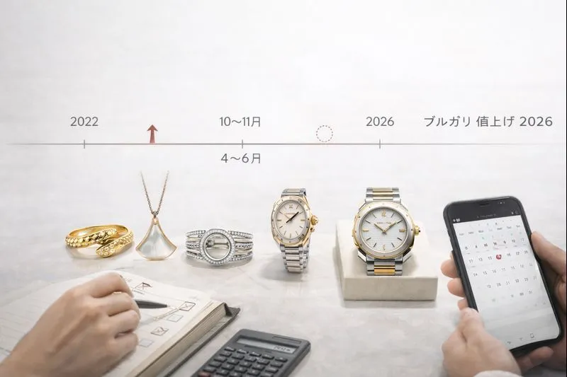 2. ブルガリ価格改定はいつから？過去データで読む2026年のタイミング.webp