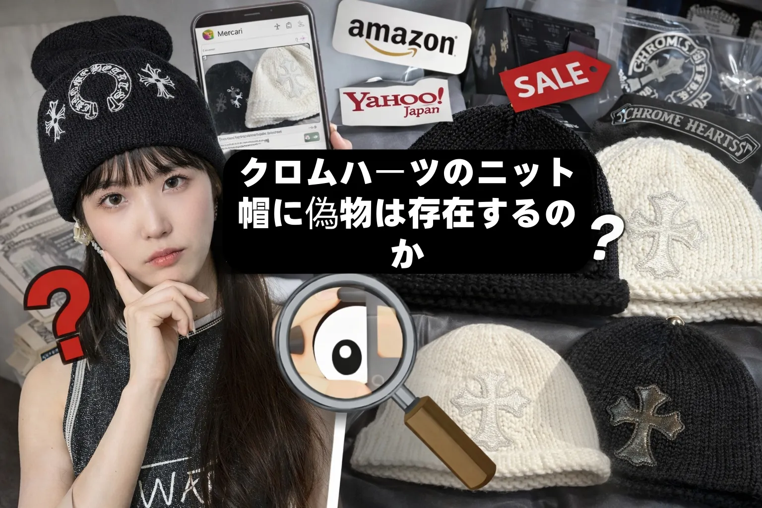 1. クロムハーツのニット帽に偽物は存在するのか.webp
