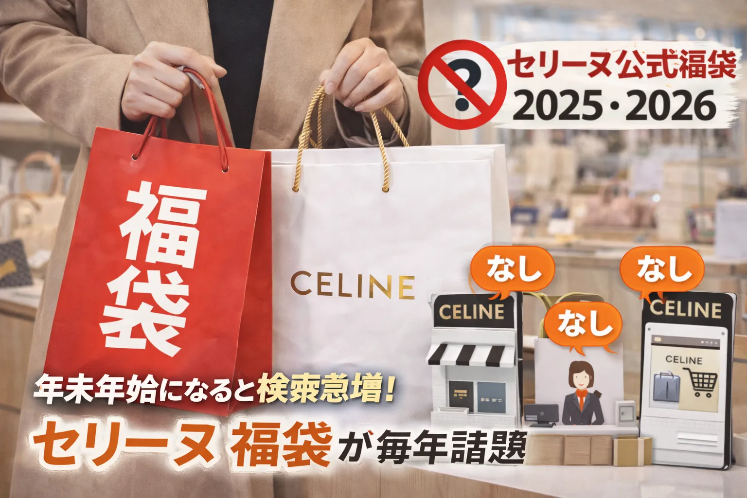 2. セリーヌに公式福袋は存在するのか.webp