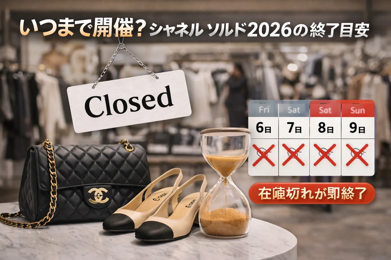 6. いつまで開催？シャネル ソルド2026の終了目安.webp