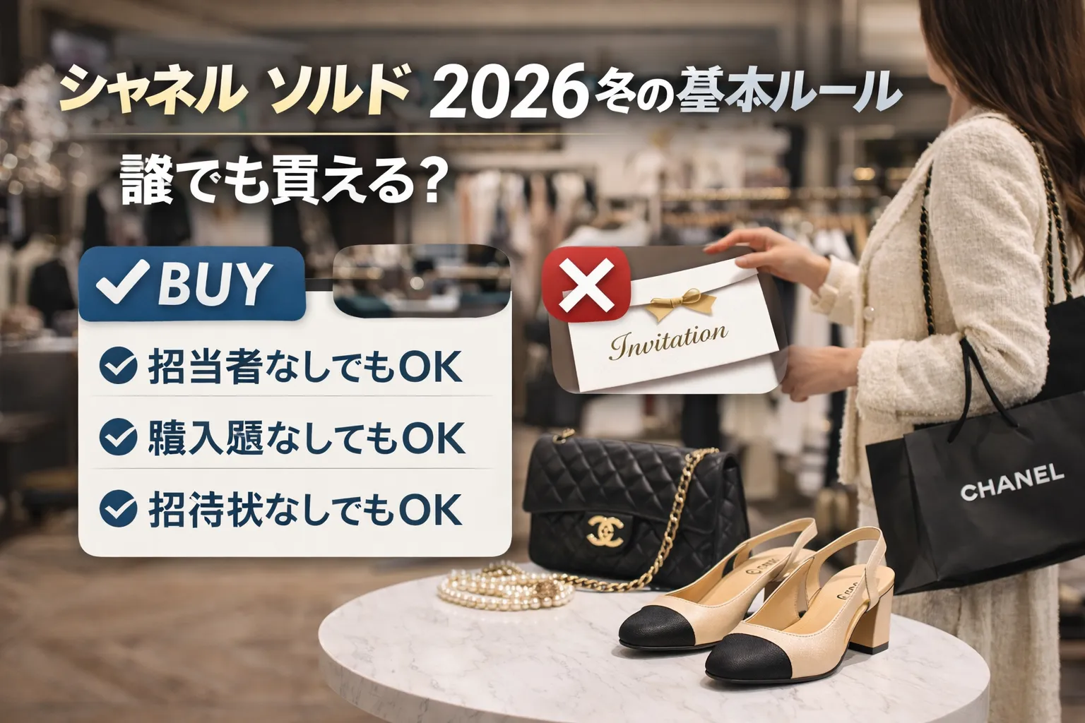 2. シャネル ソルド 2026冬の基本ルール｜誰でも買える？.webp