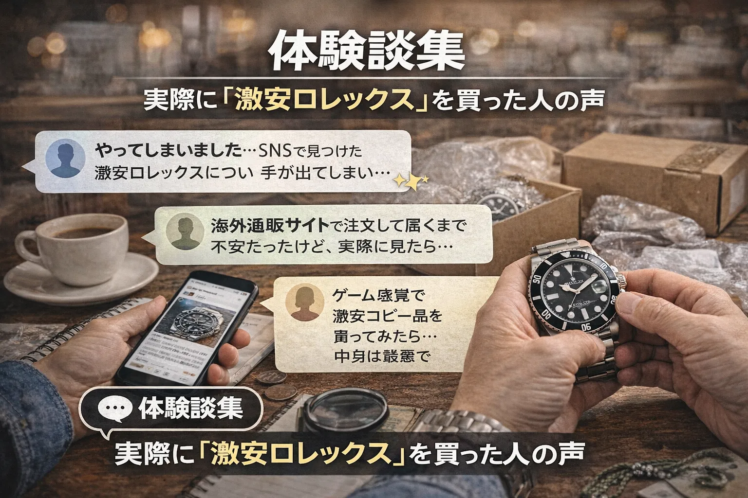 9 体験談集｜実際に「激安ロレックス」を買った人の声.webp