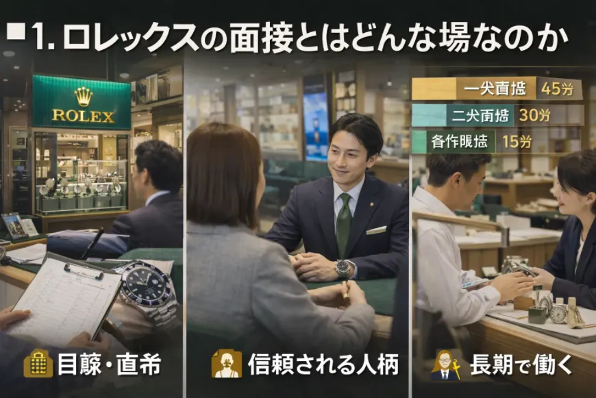 1. ロレックスの面接とはどんな場なのか.webp