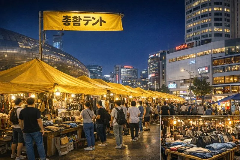 1. 東大門 黄色いテントとは？（正式名称・なぜ黄色）.webp