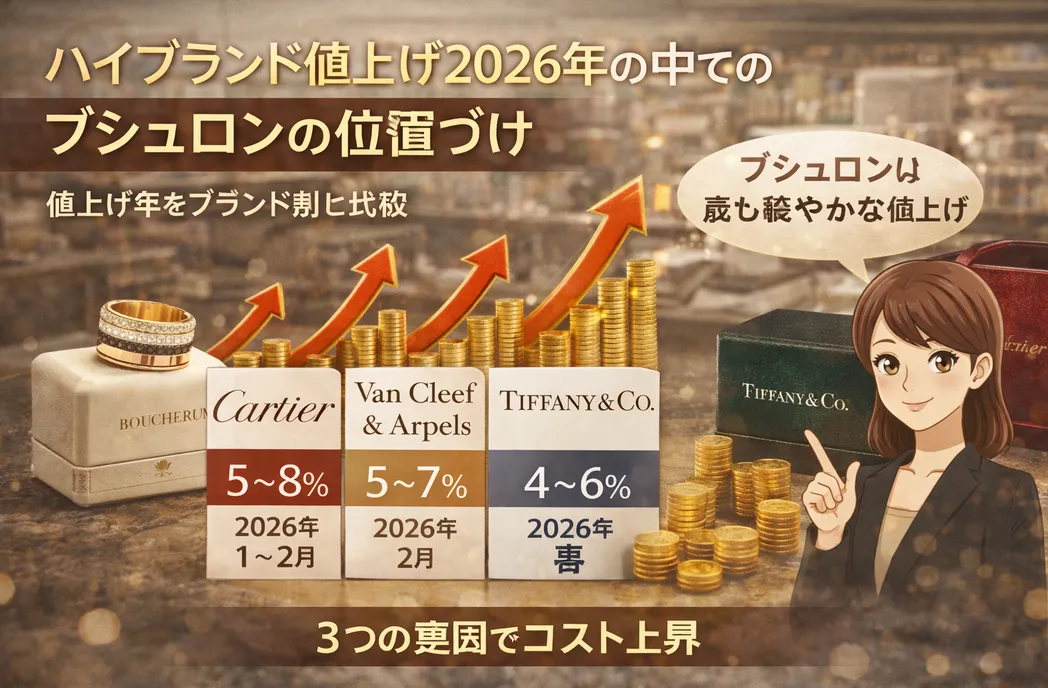 12. ハイブランド値上げ2026年の中でのブシュロンの位置づけ.webp