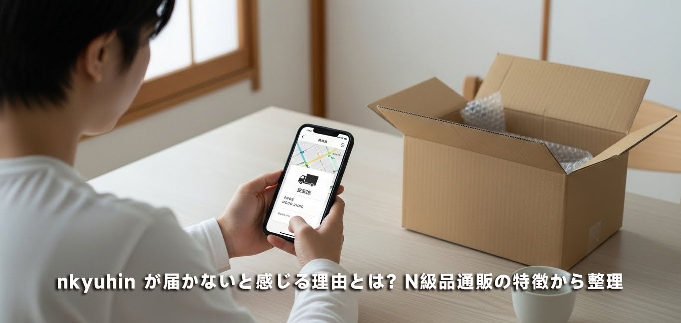 nkyuhin が届かない