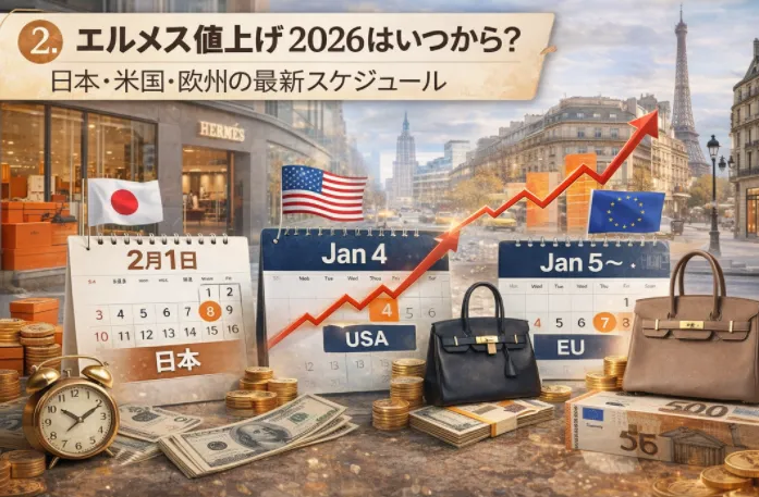 2. エルメス値上げ2026はいつから？日本・米国・欧州の最新スケジュール.webp