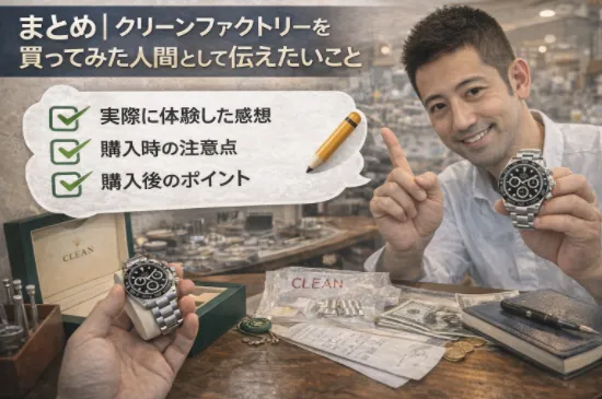 12. まとめ｜クリーンファクトリーを買ってみた人間として伝えたいこと.webp