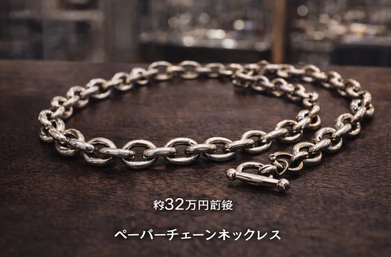 5. ペーパーチェーンネックレスはいくらするのか｜突出して高額な理由.webp