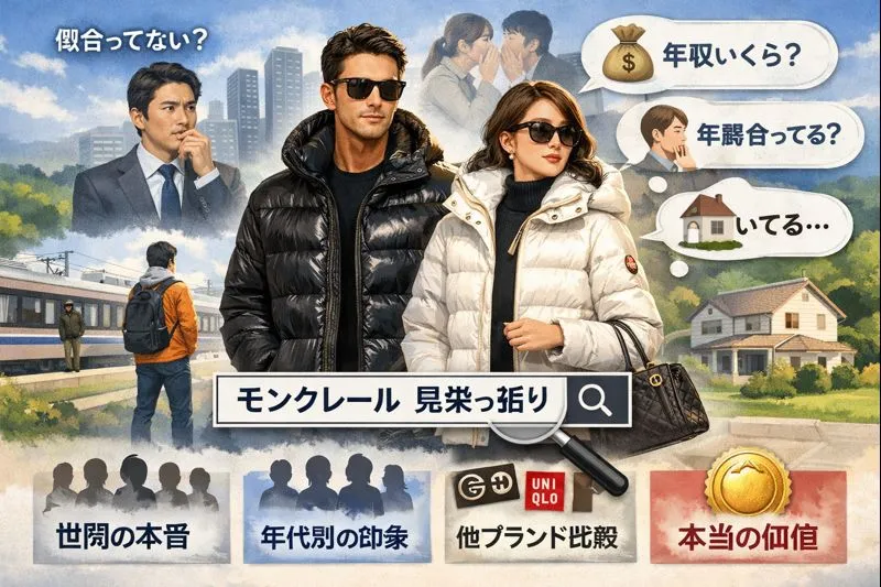 モンクレールは“見栄っ張り”と言われる理由とは？｜そう見られる背景・世間の本音・年齢層別の印象・本当に評価されているポイントを徹底解説