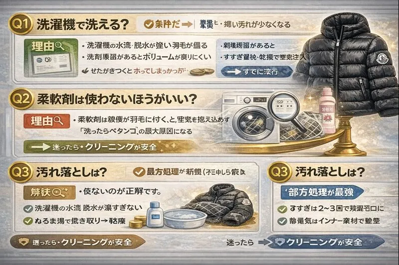 9. FAQ｜「洗濯機で洗える？」「柔軟剤は？」「汚れ落としは？」を最短で.webp