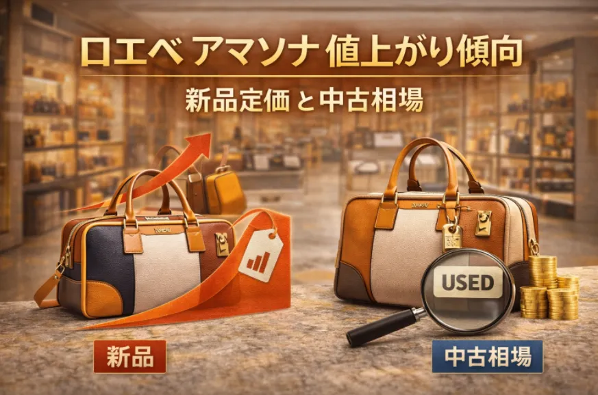 9. ロエベのアマソナは値上がりする？｜新品定価と中古相場の関係.webp