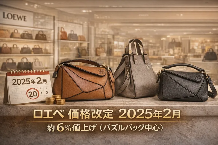 2. ロエベ価格改定の最新確定情報｜2025年2月の値上げ内容まとめ.webp