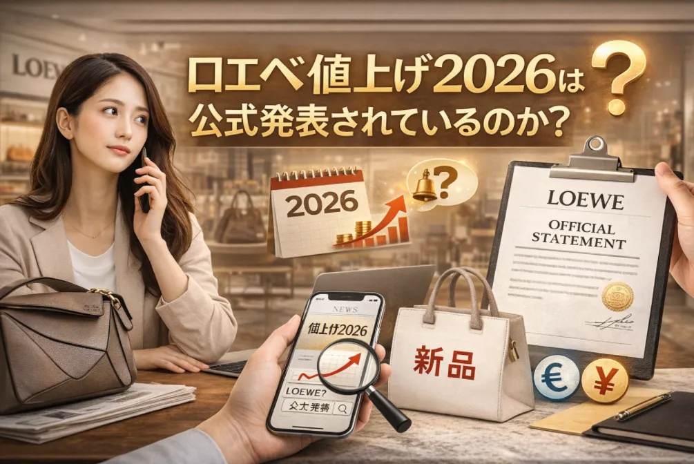 1. 結論先行｜ロエベ値上げ2026は公式発表されているのか？.webp