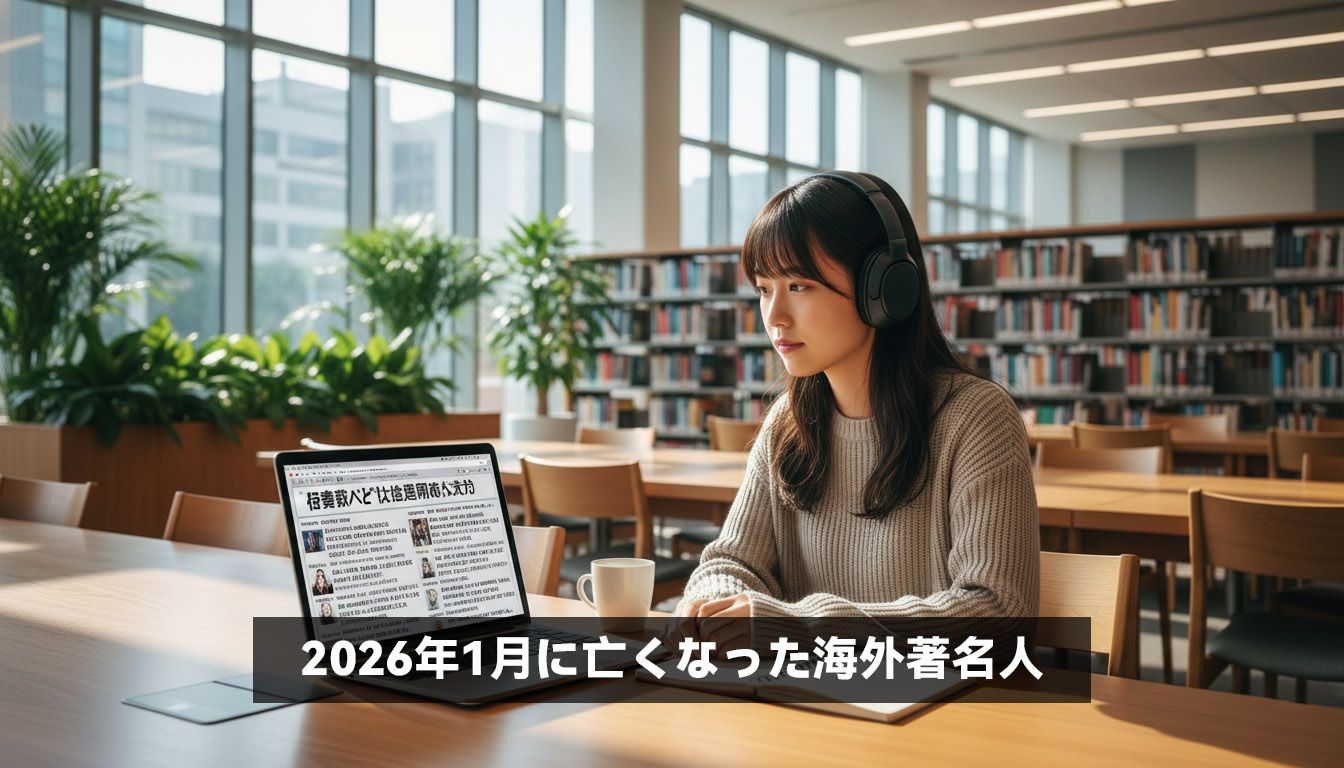 2026年1月に亡くなった海外著名人