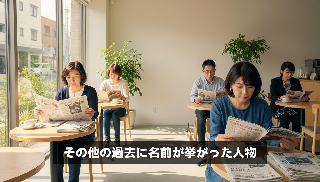 その他の過去に名前が挙がった人物