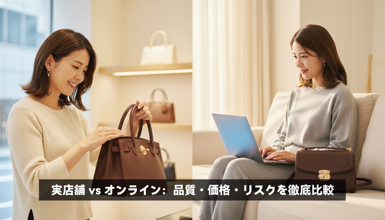 実店舗 vs オンライン：品質・価格・リスクを徹底比較