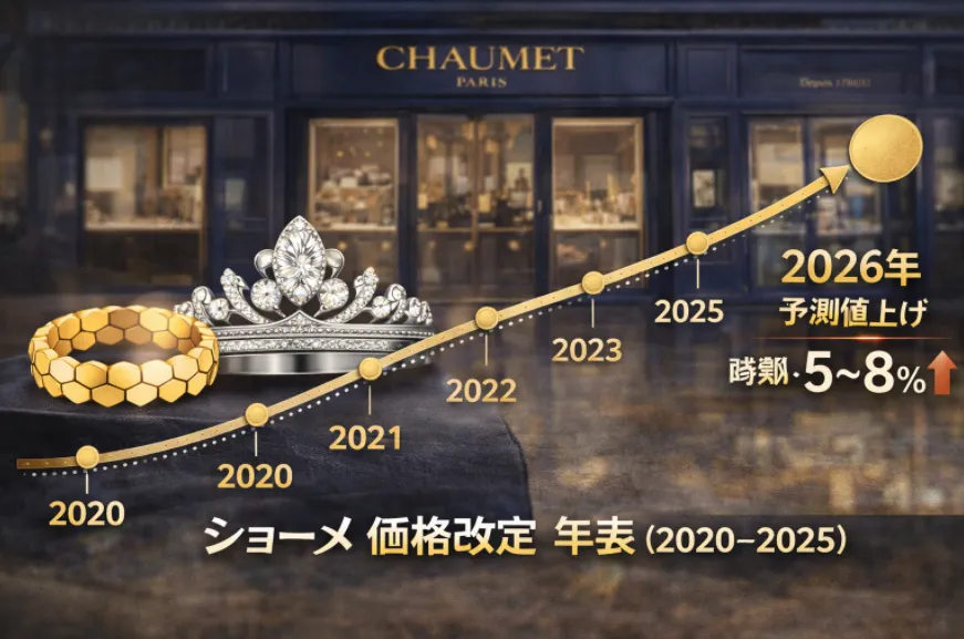 5. 年表で見るショーメの価格改定の流れ（2020年以降）.webp