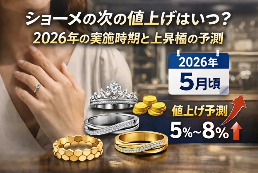 1. ショーメの次の値上げはいつ？2026年の実施時期と上昇幅の予測.webp