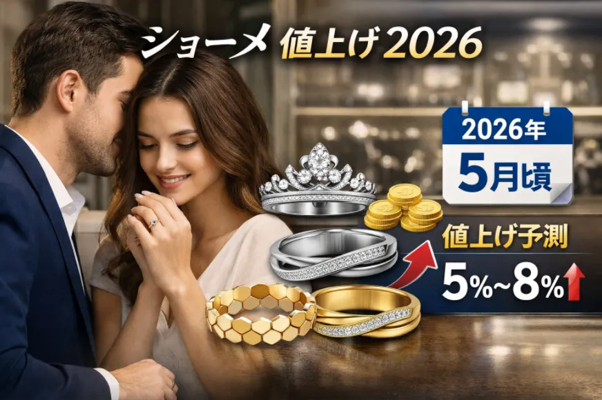 ショーメは2026年5月頃に価格改定予定？値上げ率5〜8％前後と見られる理由と影響モデル