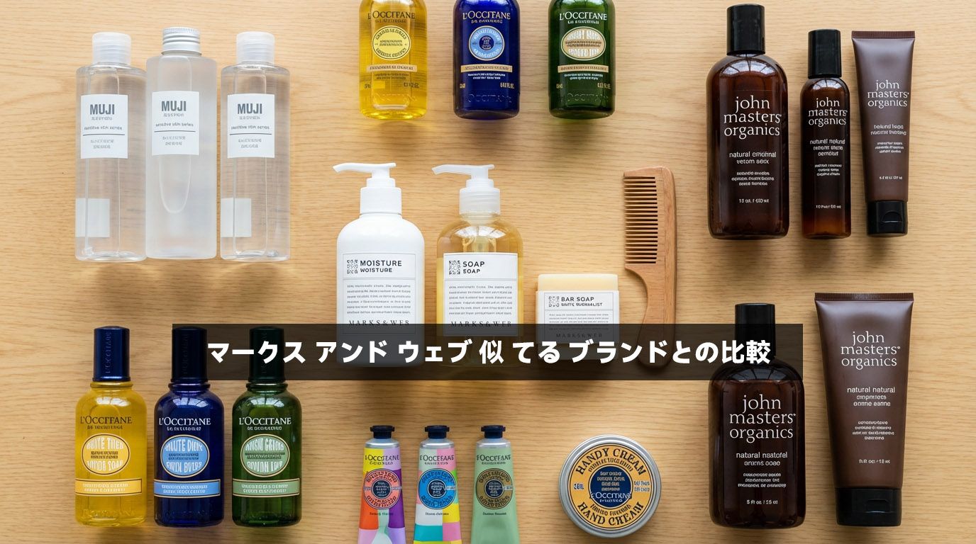 マークス アンド ウェブ 似てる ブランドとの比較
