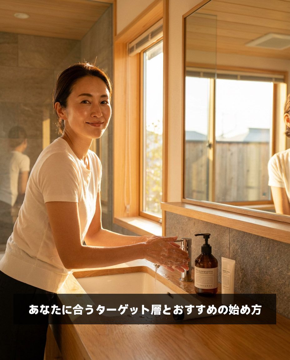 あなたに合うターゲット層とおすすめの始め方