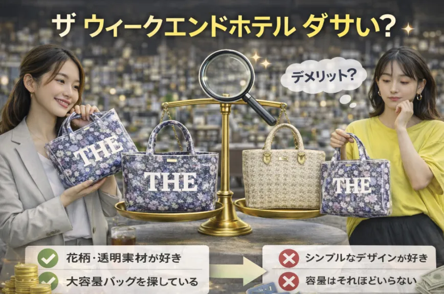 ザ・ウィークエンドホテルはダサい？山田優も愛用する理由と、ママ世代に選ばれる本当の価値