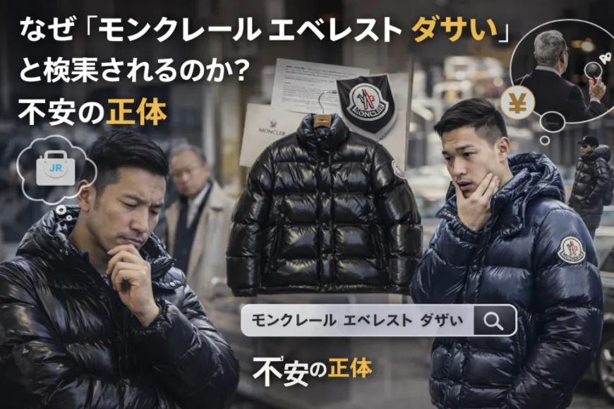 なぜ「モンクレール エベレスト ダサい」と検索されるのか？｜不安の正体.webp