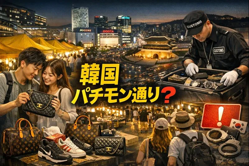 韓国 パチモン通りとは？｜有名スポットの場所一覧・現在もあるのか・買える商品・観光客が知るべきリスクと注意点を徹底解説