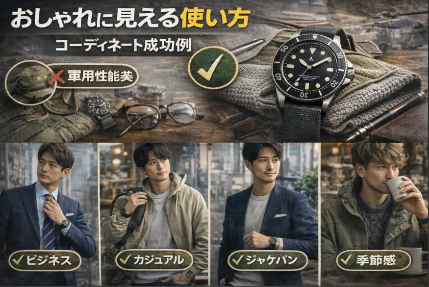 おしゃれに見える使い方｜コーディネート成功例.webp