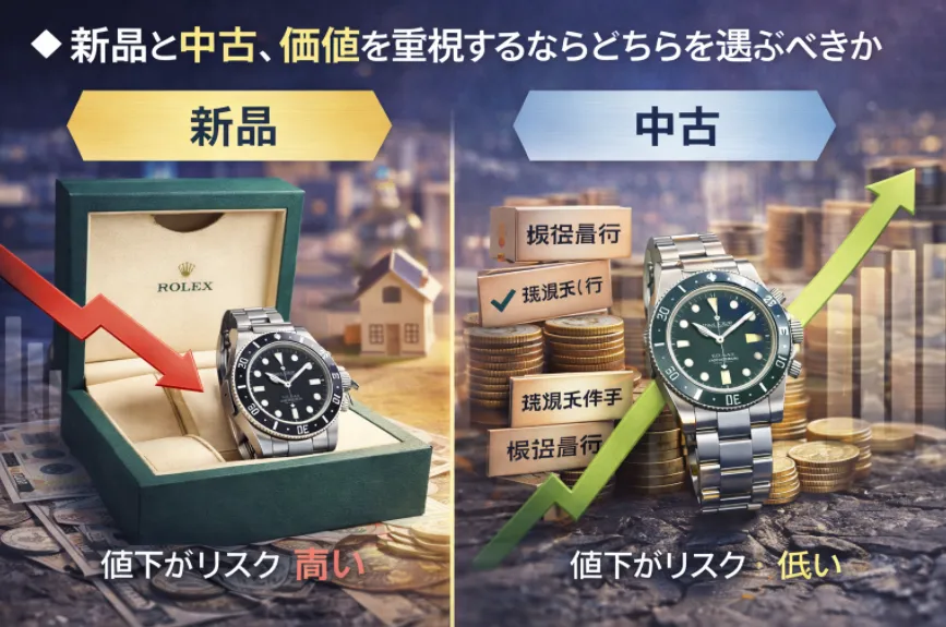 新品と中古、価値を重視するならどちらを選ぶべきか.webp