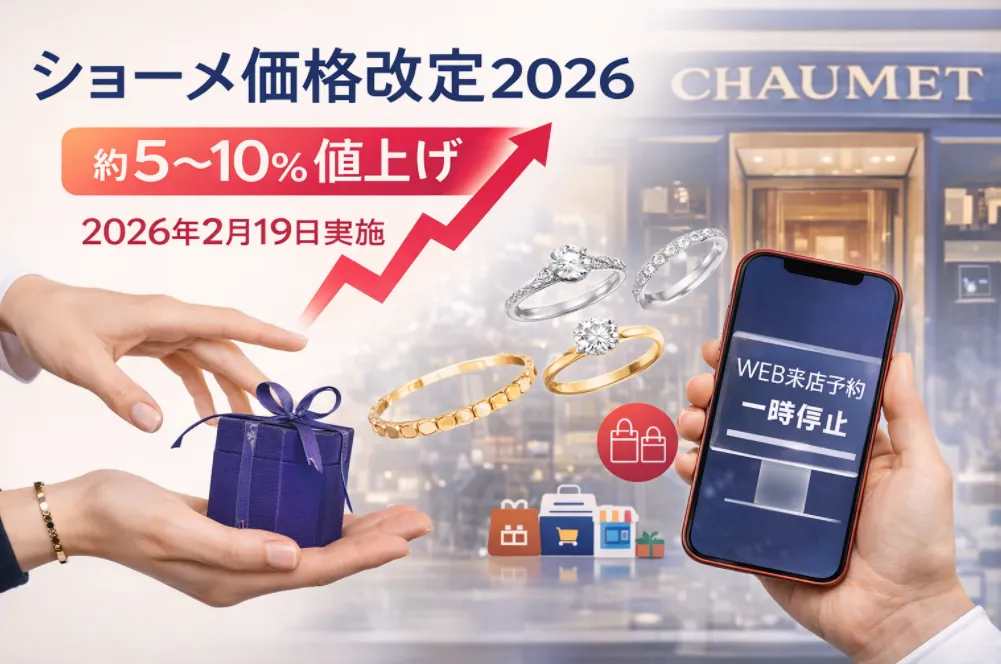 ショーメ価格改定2026【公式発表】実施日は2月19日｜値上げ率・対象商品・WEB来店予約停止まで完全解説