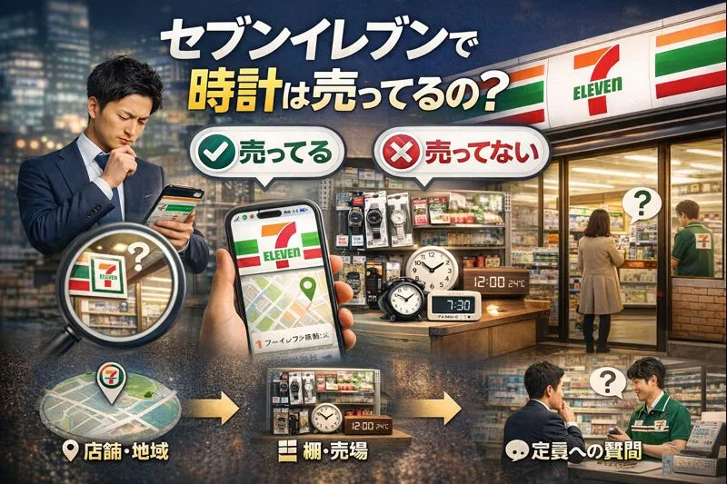 1 まず事実確認｜セブンイレブンで時計は売っているのか？.webp