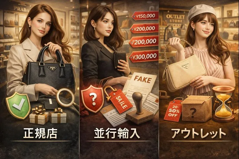 正規店・並行輸入・アウトレット｜価格差と注意点.webp