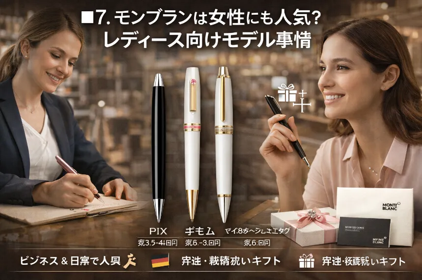 7. モンブランは女性にも人気？レディース向けモデル事情.webp