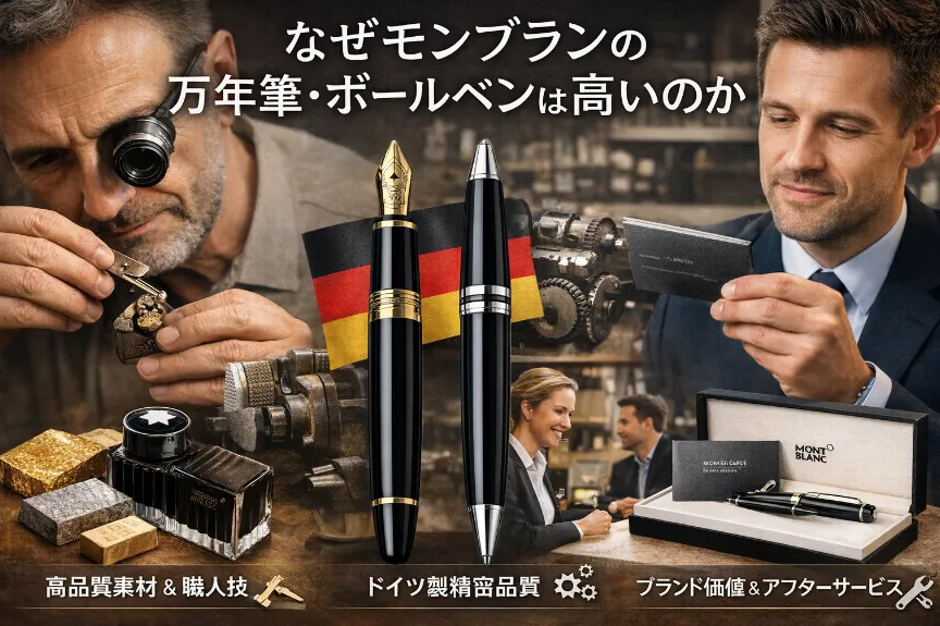 5. なぜモンブランの万年筆・ボールペンは高いのか.webp