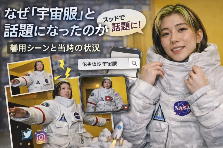 2. なぜ「宇宙服」と話題になったのか｜着用シーンと当時の状況.webp
