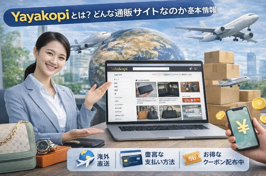2. Yayakopiとは？どんな通販サイトなのか基本情報.webp