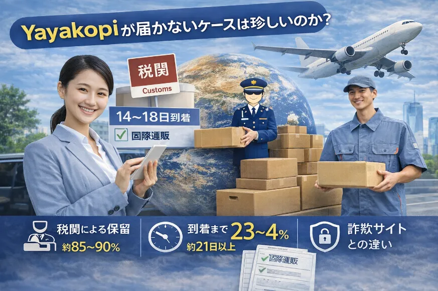 1. 結論｜Yayakopiが届かないケースは珍しいのか？.webp