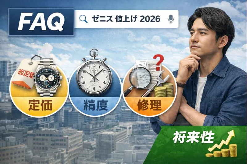 8. FAQ｜定価・精度・永久修理など（検索で多い疑問）.webp