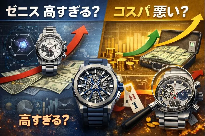 5. ゼニス 高すぎる？コスパ 悪い？｜市場評価・資産価値・リセールの現実.webp