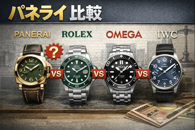 6 他ブランドと比較｜ロレックス・オメガ・IWCと比べて「高い？妥当？」.webp