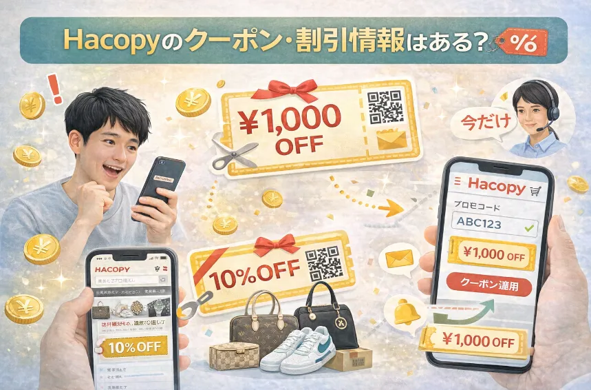 7. Hacopyのクーポン・割引情報はある？.webp