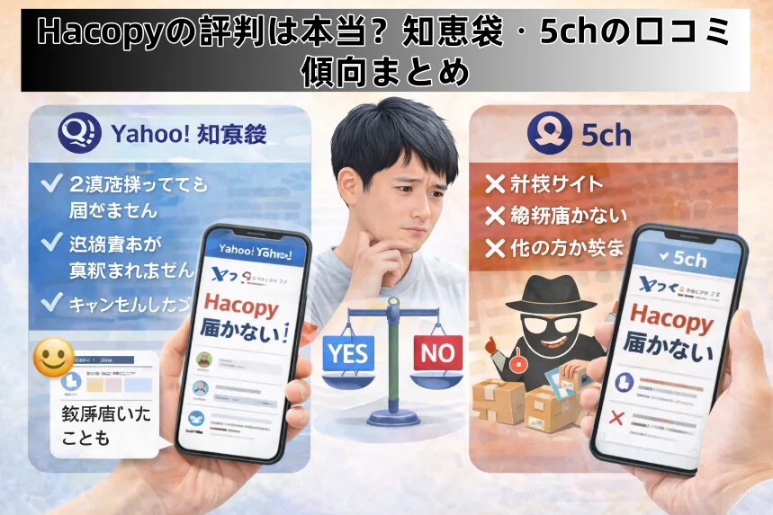 4. Hacopyの評判は本当？知恵袋・5chの口コミ傾向まとめ.webp