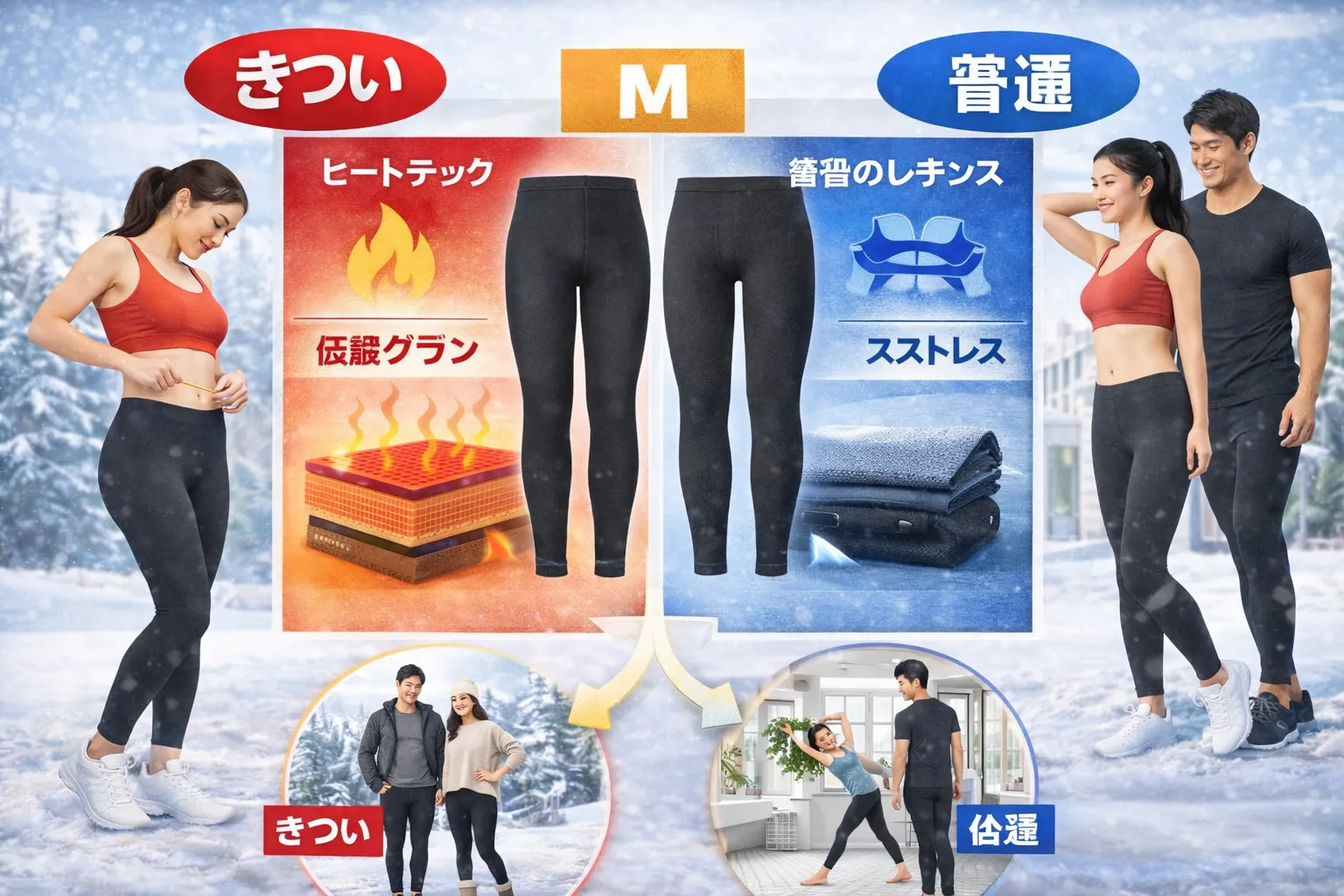 3. 普通のレギンスとの違い｜比較でわかる“体感サイズ”の正体.webp