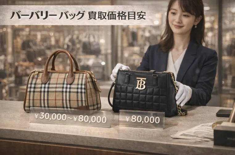 8. 20年前のバーバリーバッグはいくらで売れる？買取価格の目安.webp