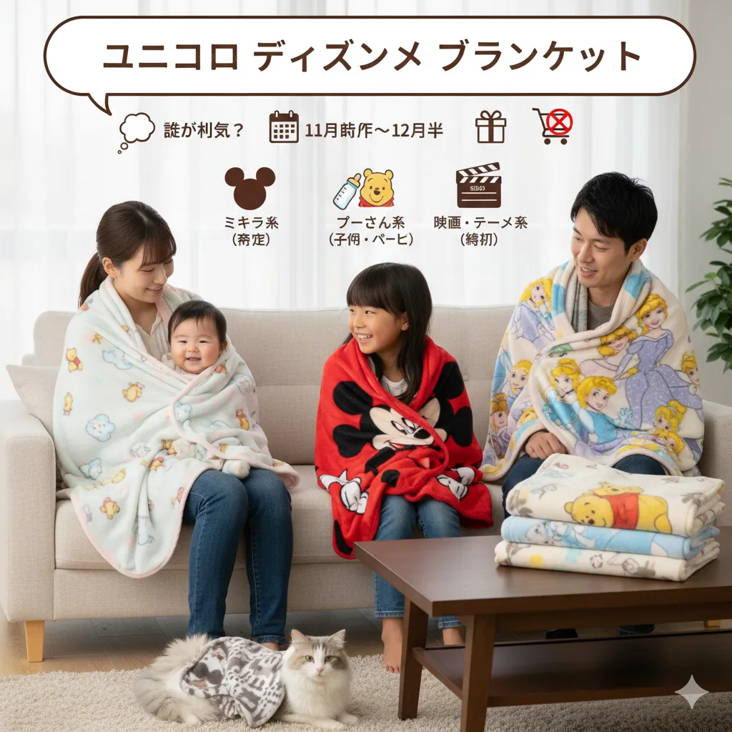 2. どれが人気？｜ディズニーコラボの種類と歴代の売れ筋傾向.webp